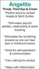 White Angelite - Tumbled Large