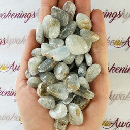 Blue Barite - Tumbled