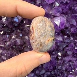Blue Cherry Blossom Agate - Tumbled