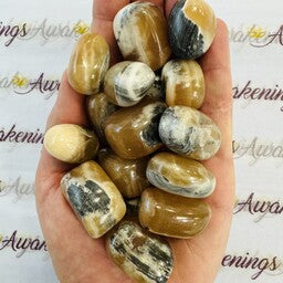 Caramel Calcite - Tumbled