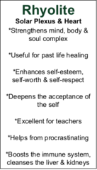 Witch Eye Rhyolite - Tumbled