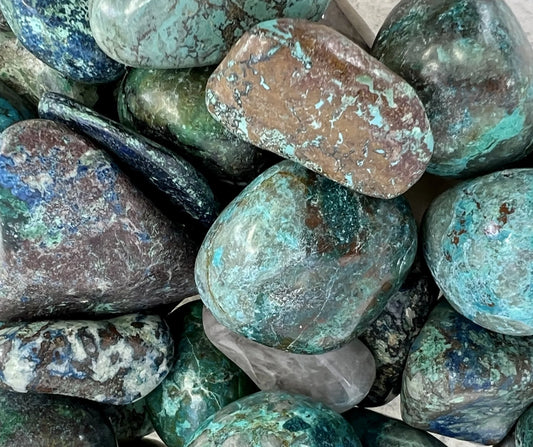 Shattuckite - Tumbled