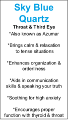 Sky Blue Quartz Azumar - Tumbled
