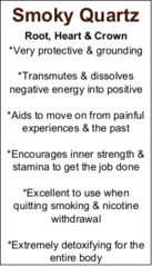 Smoky (Smokey) Quartz - Tumbled XL Smooth