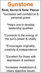 Sunstone (Heliolite) - Tumbled