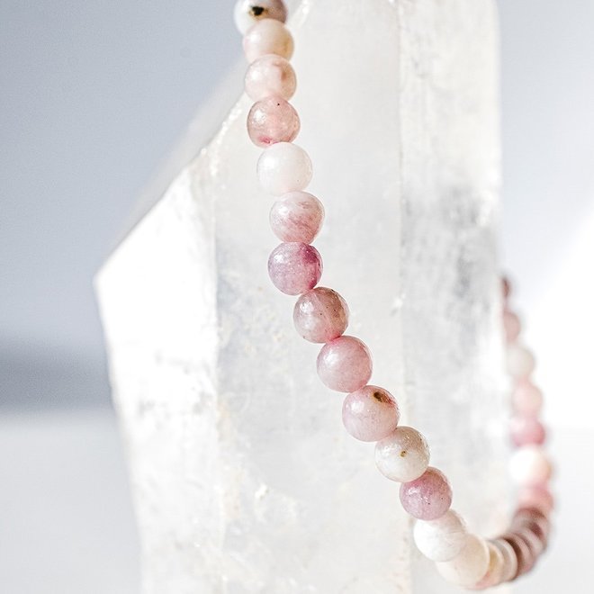 Ruby Jade Bracelet-4mm