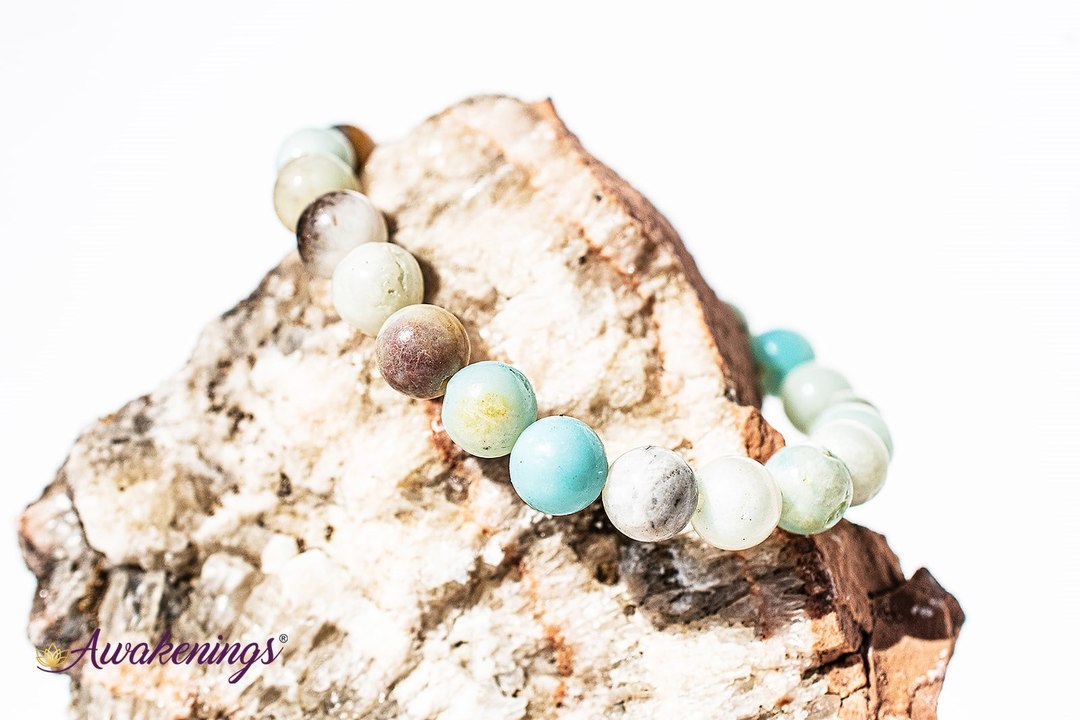 Mixed Amazonite Bracelet-8mm