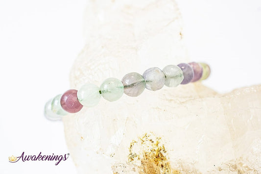 Lavender Fluorite Bracelet-8mm
