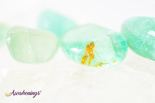 Green Fluorite- Tumbled