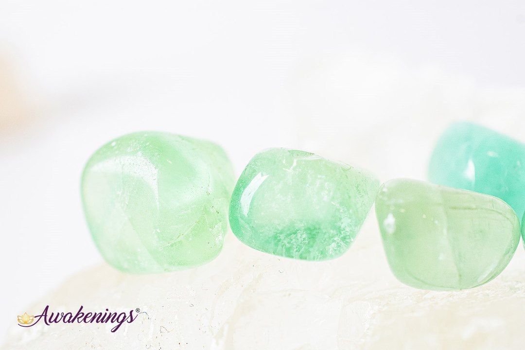 Green Fluorite- Tumbled
