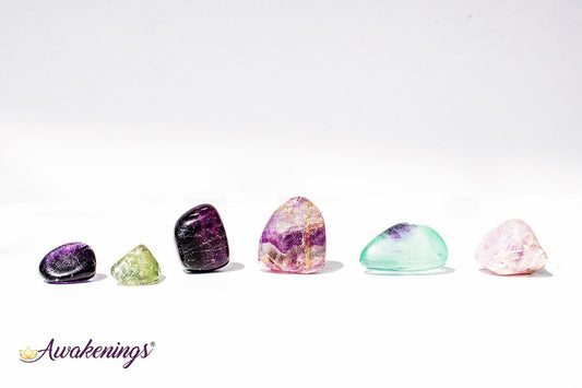Rainbow Fluorite - Tumbled