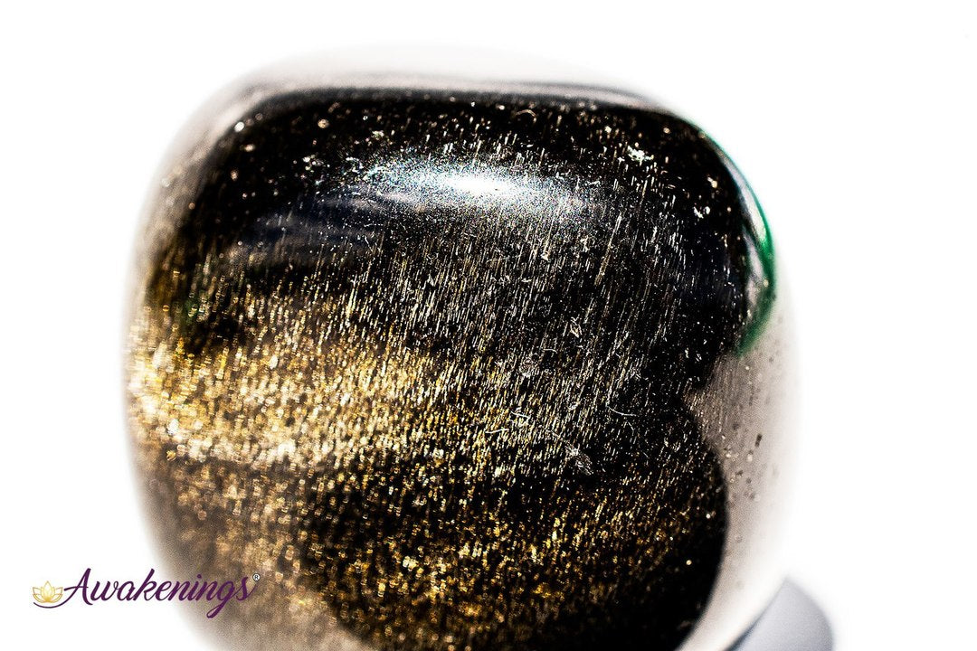 Gold Sheen/Goldsheen Obsidian - Tumbled