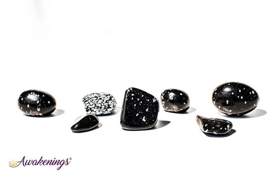 Snowflake Obsidian - Tumbled