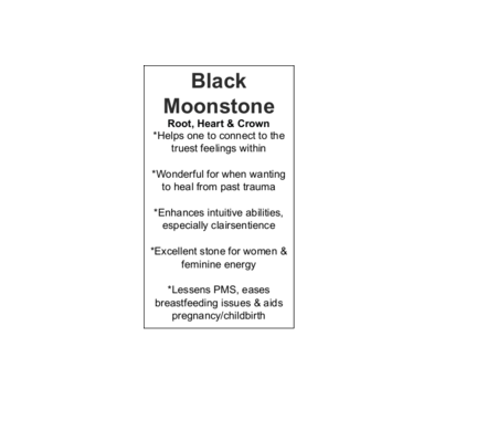 Black Moonstone Tower/Point/Generator -Medium(2-4")