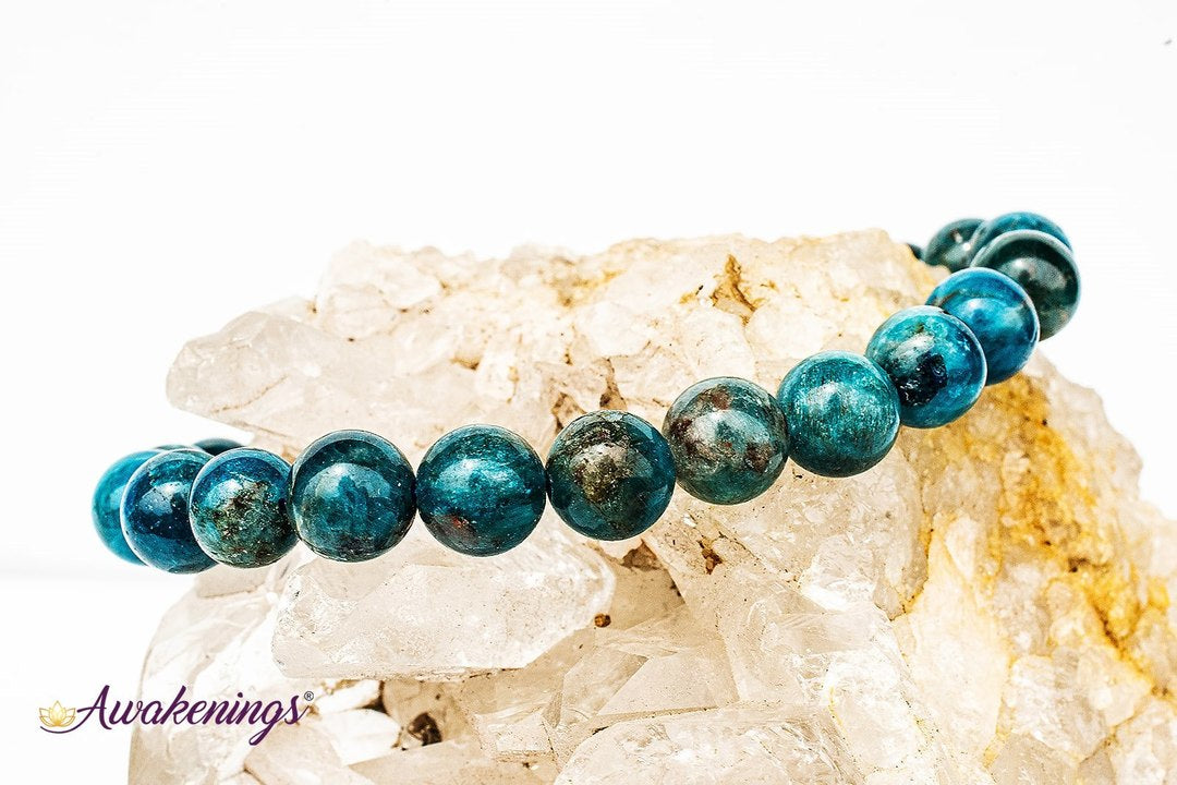 Blue Apatite Bracelet-8mm
