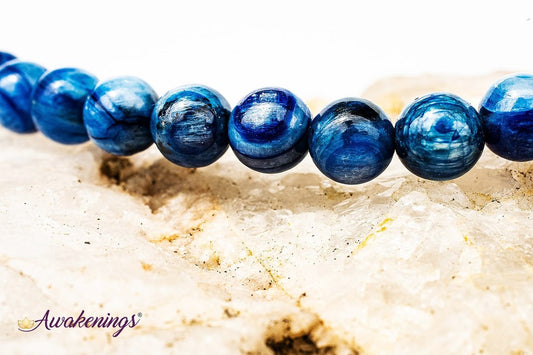 Blue Kyanite Bracelet- 6mm