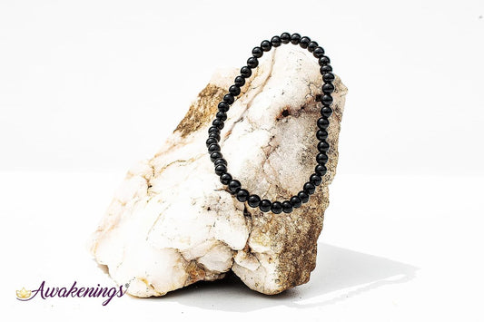 Black Onyx Bracelet - 4mm