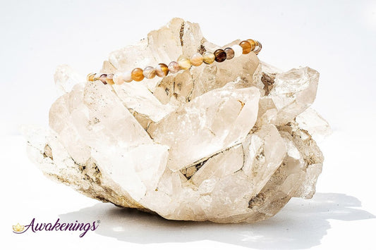 Botswana Agate Bracelet -4mm