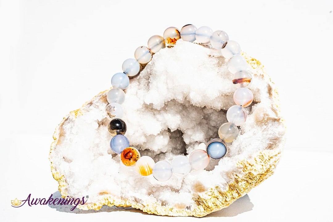 Dendric Agate Bracelet-8mm
