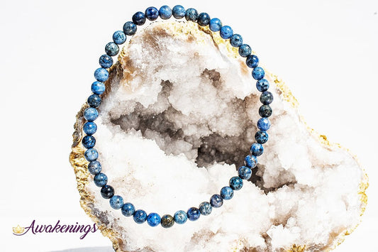 Dumortierite Bracelet- 4mm