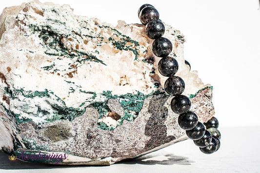 Garnet in Biotite Bracelet-8mm