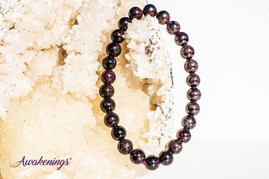 Garnet Bracelet - 8mm