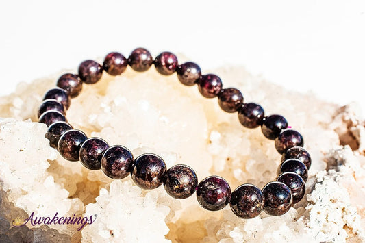 Garnet Bracelet - 8mm