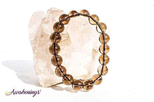 Smoky Quartz Bracelet -10mm