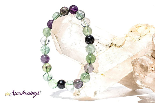 Rainbow Fluorite Bracelet-8mm