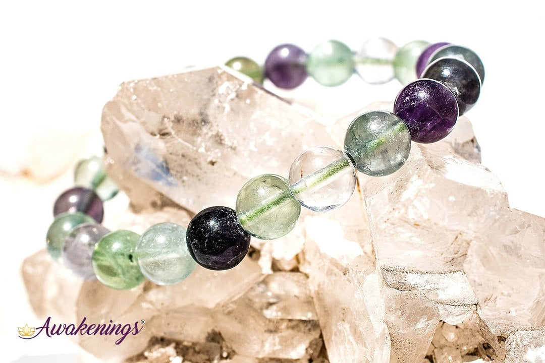 Rainbow Fluorite Bracelet-8mm