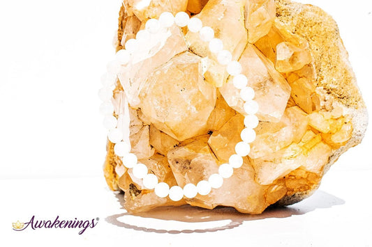 Rainbow Moonstone Bracelet - 6-8mm