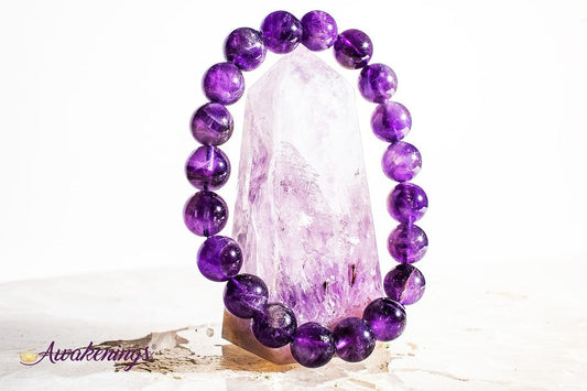 Amethyst Bracelet- 10mm
