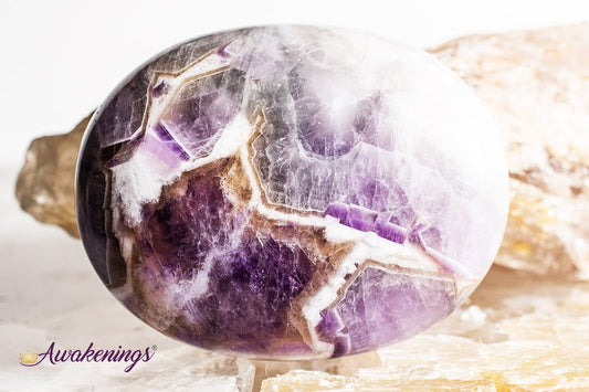 Amethyst Palm/Pillow Stone