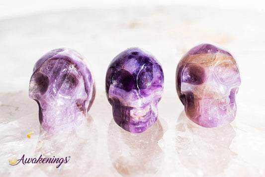 Amethyst Skull-Mini