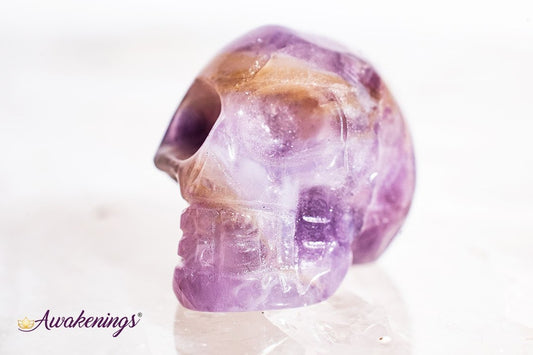 Amethyst Skull-Mini