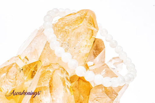 Rainbow Moonstone Bracelet - 6-8mm