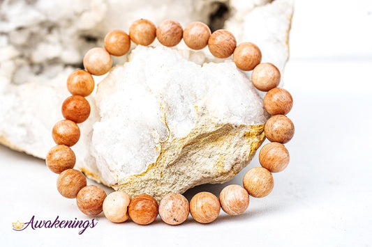 Sunstone Bracelet - 8mm