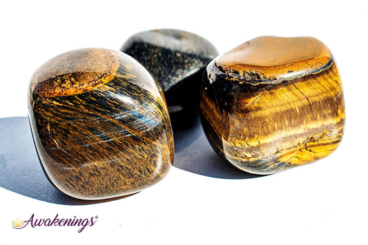 Blue Tigers Eye/Hawk Eye-Tumbled