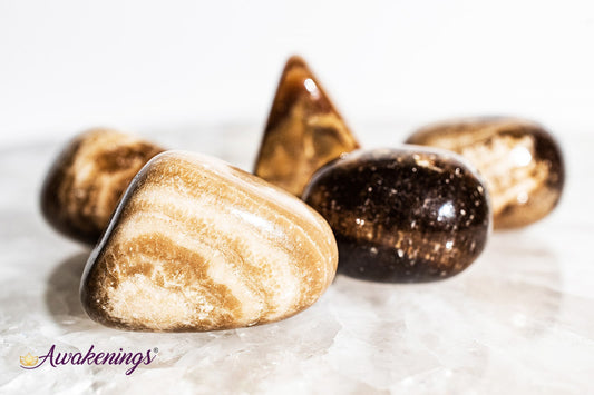 Chocolate/Coke Calcite - Tumbled