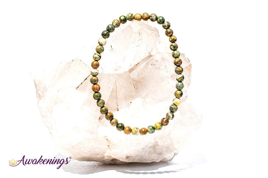 Rhyolite Bracelet-4mm