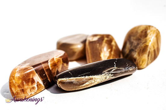 Black Moonstone - Tumbled