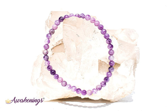 Lepidolite Bracelet-4mm