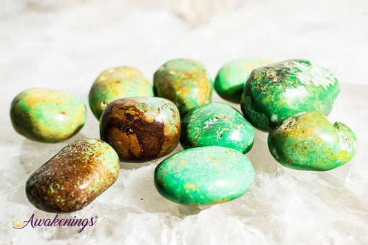 Green Apple Turquoise - Tumbled