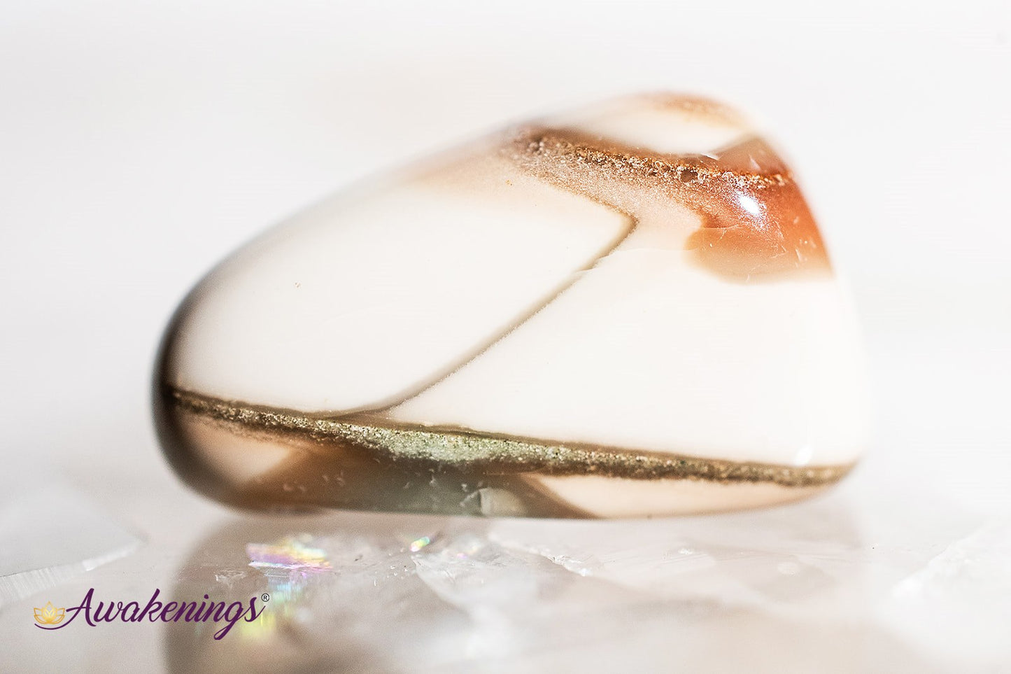 Saturn Chalcedony - Tumbled