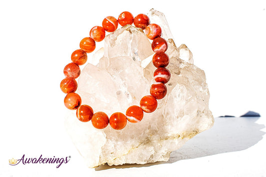 Carnelian Bracelet-10mm