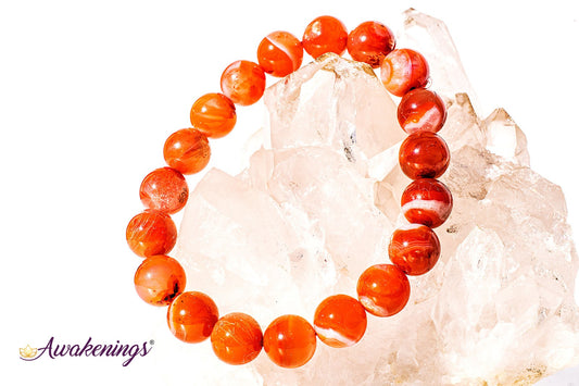 Carnelian Bracelet-10mm