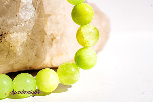 Green Calcite Bracelet - 8mm