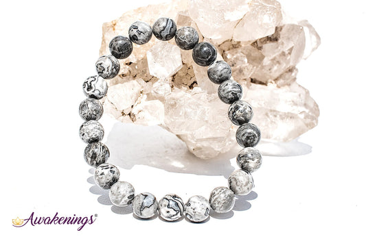 Picasso Jasper Bracelet - 8mm