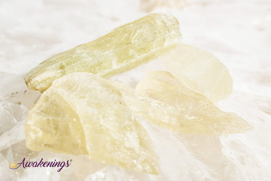 Hiddenite - Rough/Raw/Natural - Medium