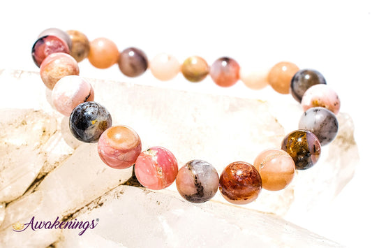 Pink Opal Bracelet- 8mm